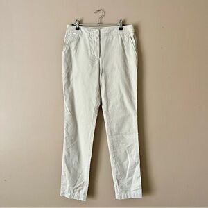 LACOSTE | Cream Cotton Chino Pants Sz 26